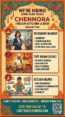 Restaurant Manager, Chef and Kitchen Helper