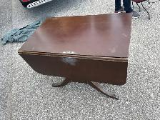 Free delivery used Drop leaf dining table - Photo 4