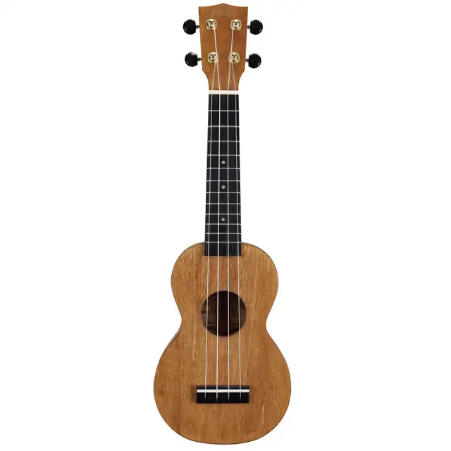 Mahalo MS1 Slimline Series Soprano Ukulele Transparent Brown