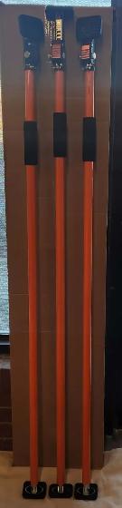 Orange Tension Poles