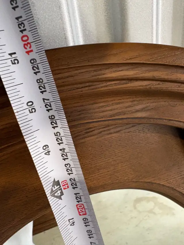 Free delivery used Vintage Ornate Wooden Wall Mirror - Photo 10