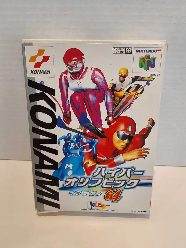 N64 Hyper Olympics in Nagano 64 - Japanese- complete - Photo 3