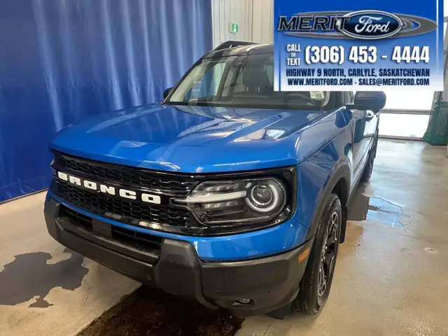 2025 Ford Bronco Sport Outer Banks 1.5L, Heated Seats 300A