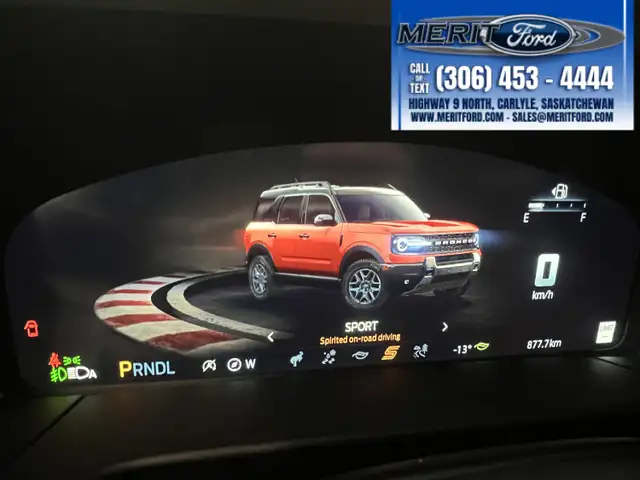 2025 Ford Bronco Sport Outer Banks 1.5L, Heated Seats 300A - Photo 30