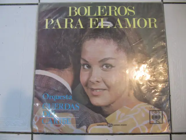 Boleros Para El Amor Orquesta Cuerdas Del Caribe Vinyl LP Ci1968