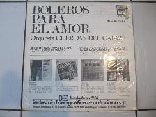Boleros Para El Amor Orquesta Cuerdas Del Caribe Vinyl LP Ci1968 - Photo 5