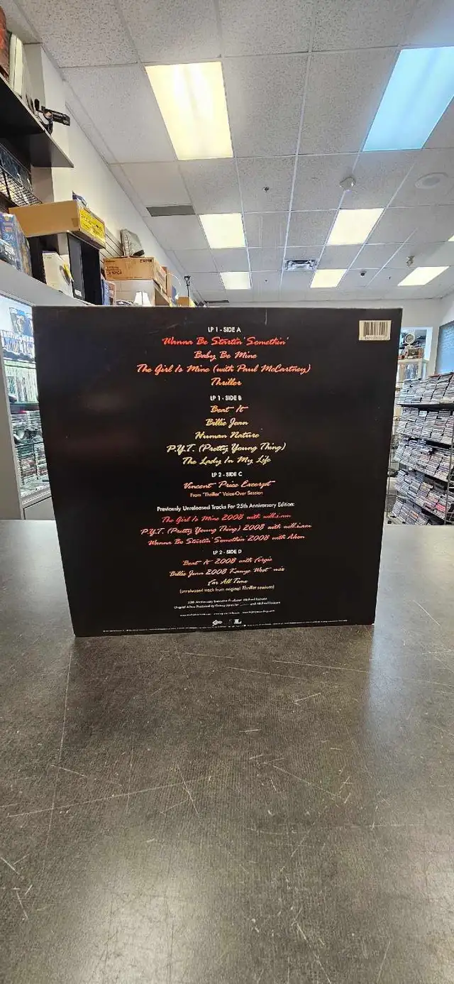 Michael Jackson Thriller 2 LP 25th Anniversary Edition - Photo 5