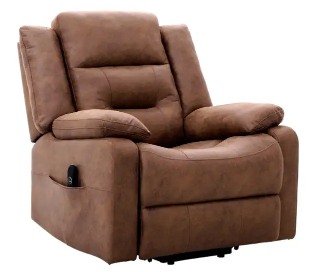 New Pike Brown Power Reclining Lift Chair
