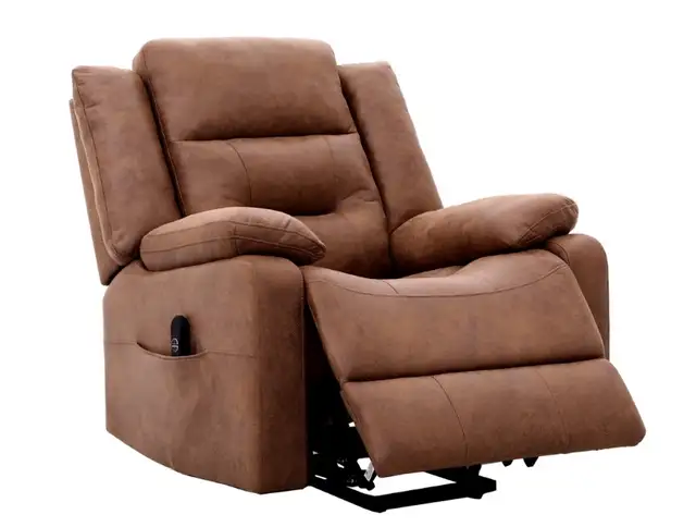 New Pike Brown Power Reclining Lift Chair - Photo 2