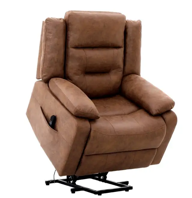 New Pike Brown Power Reclining Lift Chair - Photo 4
