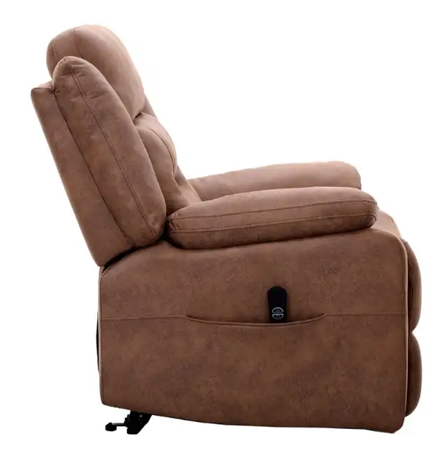 New Pike Brown Power Reclining Lift Chair - Photo 6