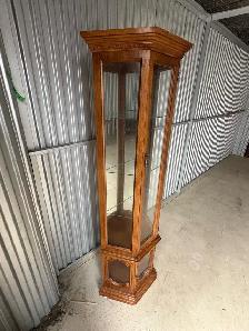 Free delivery used curio Glass Display Cabinet - Photo 4