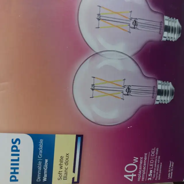 Phillips G25 lightbulbs