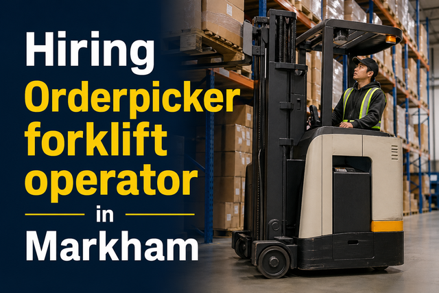 Forklift operator