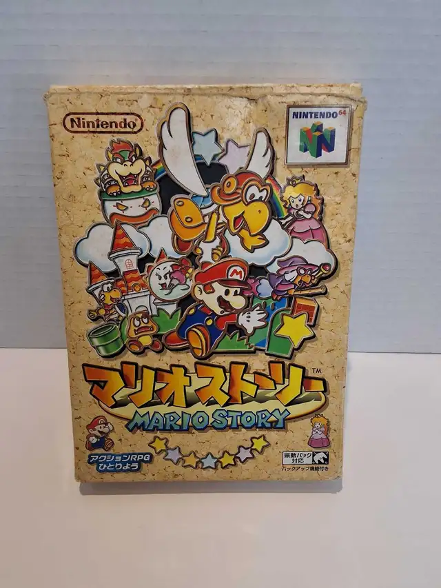 N64 Mario Story - Japanese- Paper Mario - Photo 2