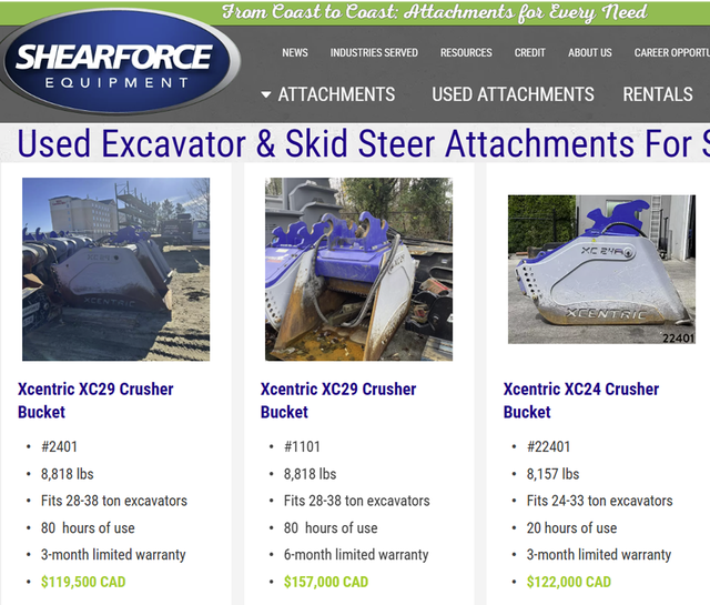 CONCRETE - ROCK ON SITE  EXCAVATING & CRUSHING EQUIPMENT - Photo 3