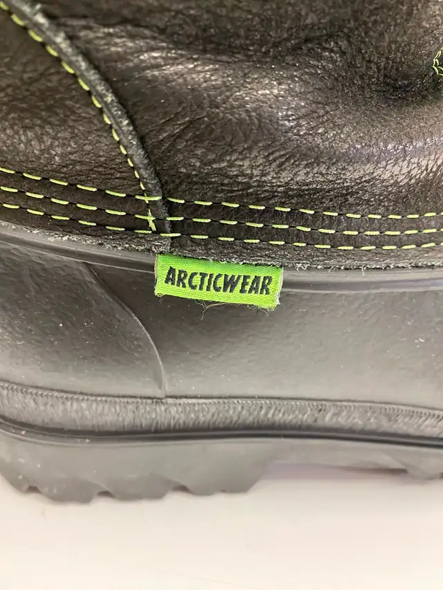 Vintage Team Arctic Cat Arcticwear Snowmobile Boots , felt pack - Photo 3