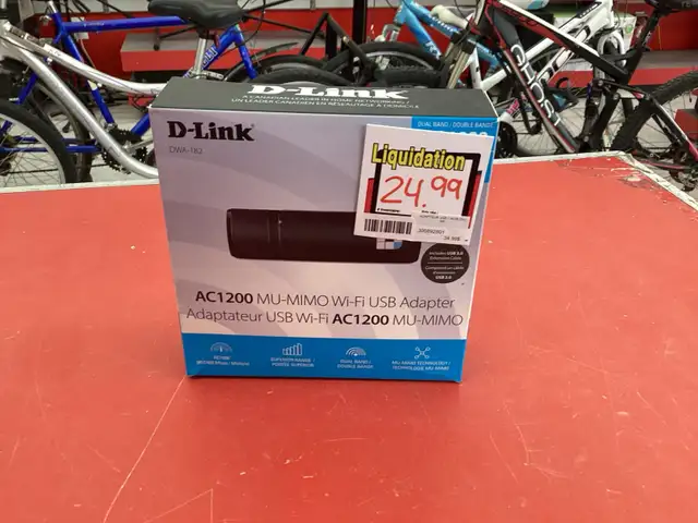 clef wifi D-Link ac1200