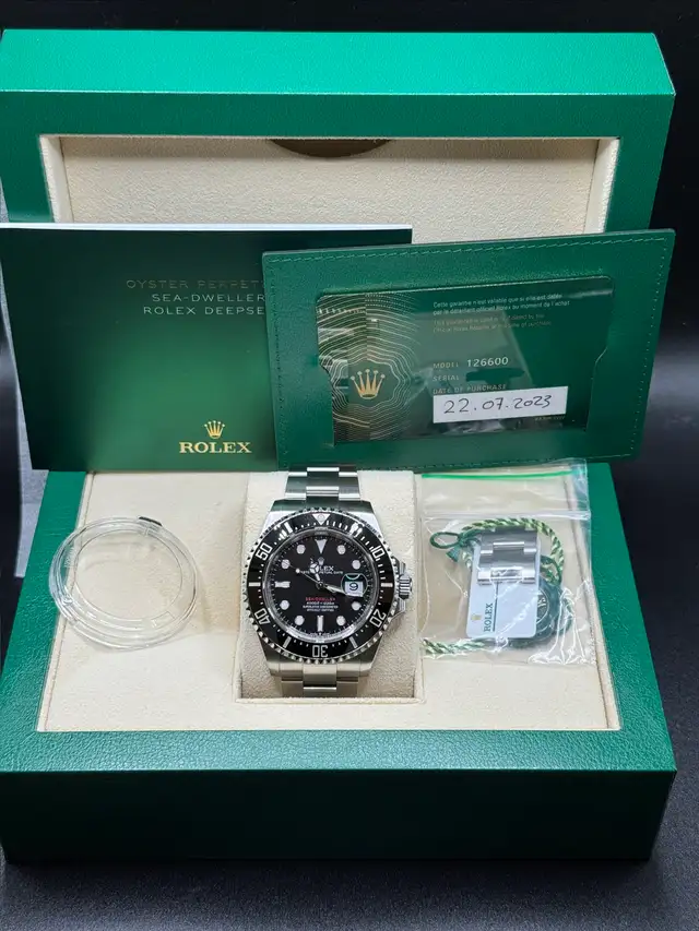 2023 Rolex Sea Dweller 50th Anniversary Red Line 126600 - Photo 9