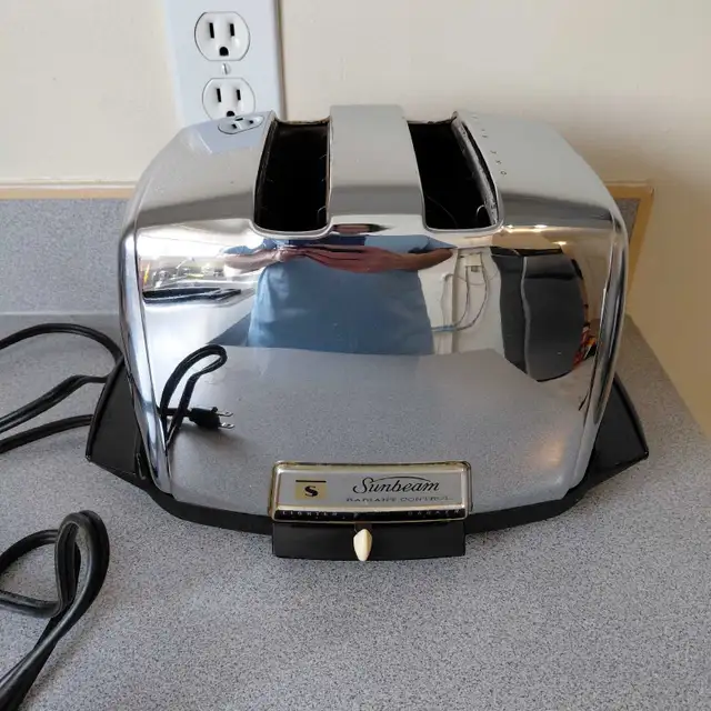 Grille-pain toaster Sunbeam automatique radiant control vintage