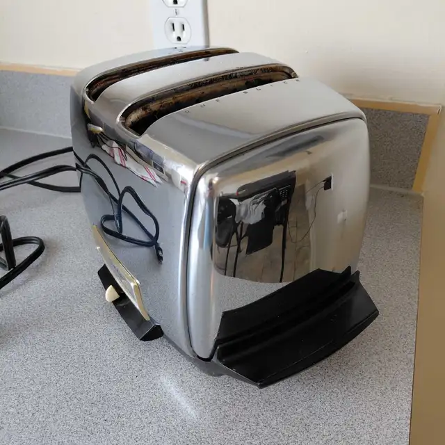 Grille-pain toaster Sunbeam automatique radiant control vintage - Photo 4