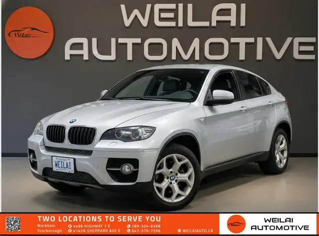 2012 BMW X6 xDrive35i/3.0Twin Turbo/PanoRoof!