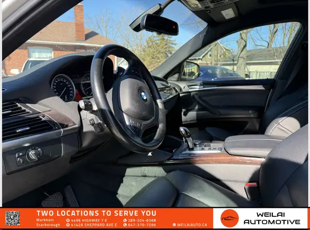 2012 BMW X6 xDrive35i/3.0Twin Turbo/PanoRoof! - Photo 9