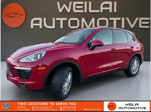 2016 Porsche Cayenne Cayenne/V6/AWD/No Accident/Low Mileage!!