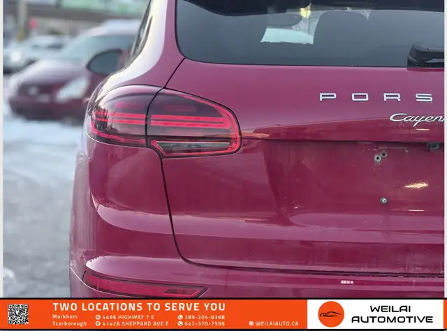 2016 Porsche Cayenne Cayenne/V6/AWD/No Accident/Low Mileage!! - Photo 9