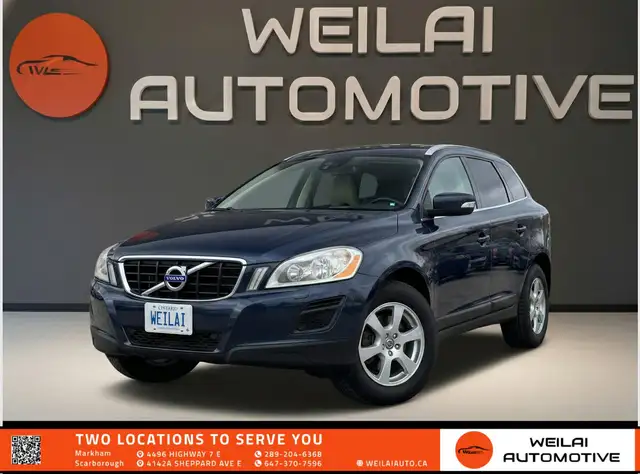 2012 Volvo XC60 T6/No Accident/One Owner/Fully Serviced!