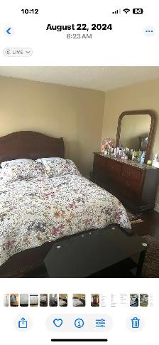 Furnished Bedroom for rent.