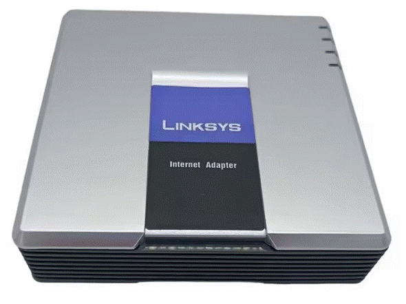 Unlocked Cisco/Linksys SPA2102 VoIP Phone Adapter Router 2FXS