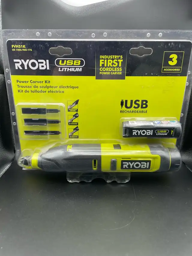 RYOBI POWER CARVER KIT FVH51K