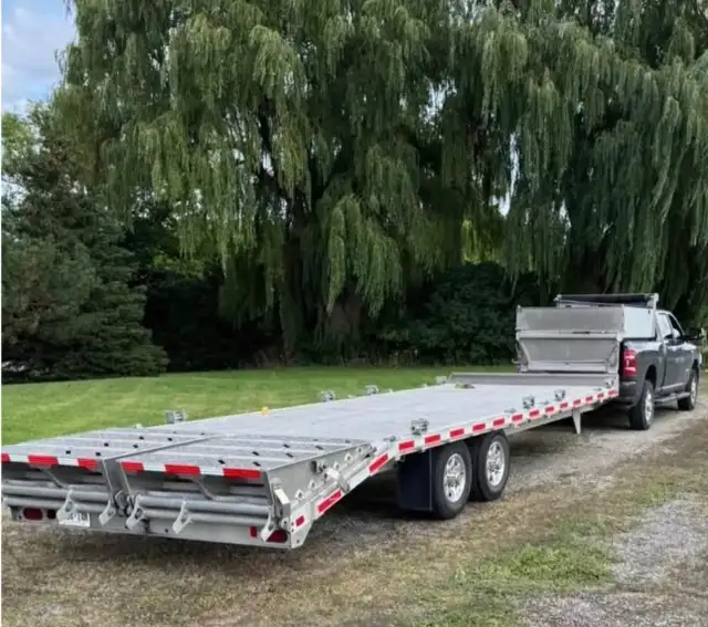 For Sale EBY Trailer 20 5ft all aluminum 14k GVWR.