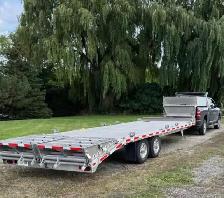 For Sale EBY Trailer 20 5ft all aluminum 14k GVWR.