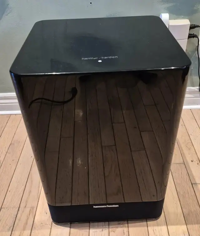 HARMAN KARDON SUB-TS2 10' POWERED SUBWOOFER  DEEP BASS –230V $60 - Photo 2