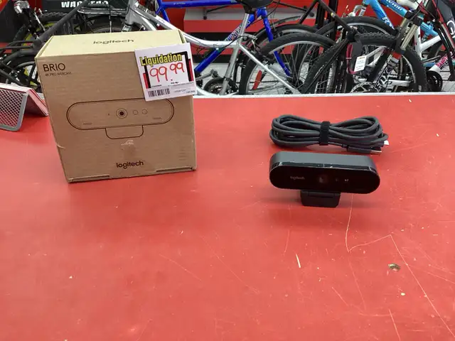 webcam Logitech brio 4K pro webcam