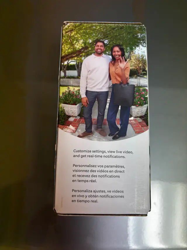 RING BATTERY DOORBELL CAMERA-AS NEW in Box - Photo 2