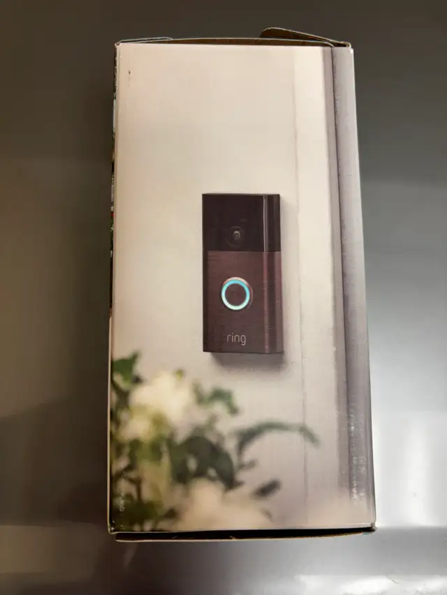 RING BATTERY DOORBELL CAMERA-AS NEW in Box - Photo 3