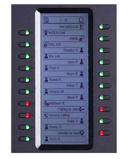 Grandstream GXV3240 Video IP Phone VoIP with Extension Module - Photo 2