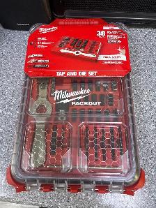 Milwaukee 49-22-5604 38 Pcs Tap & Die Set New