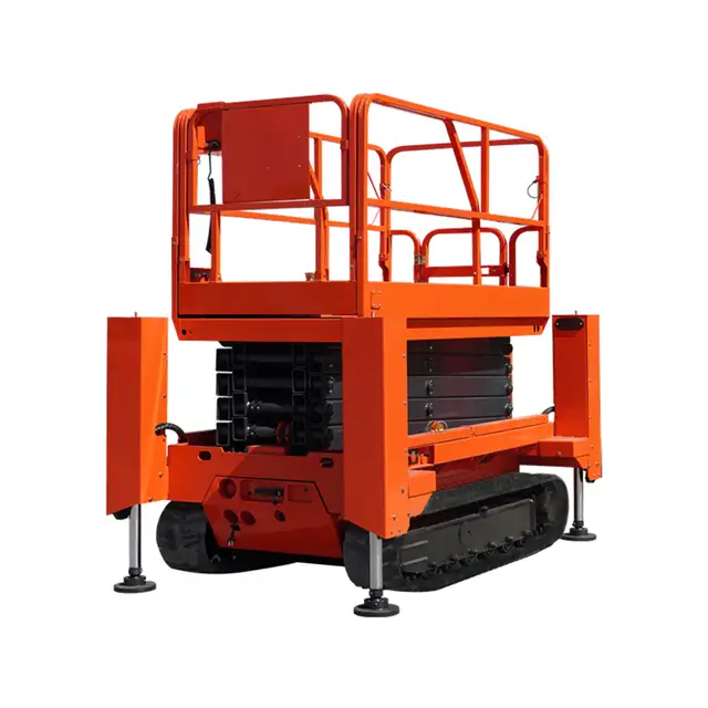 12M Rough Terrain Scissor Lift – Crawler, Self-Propelled