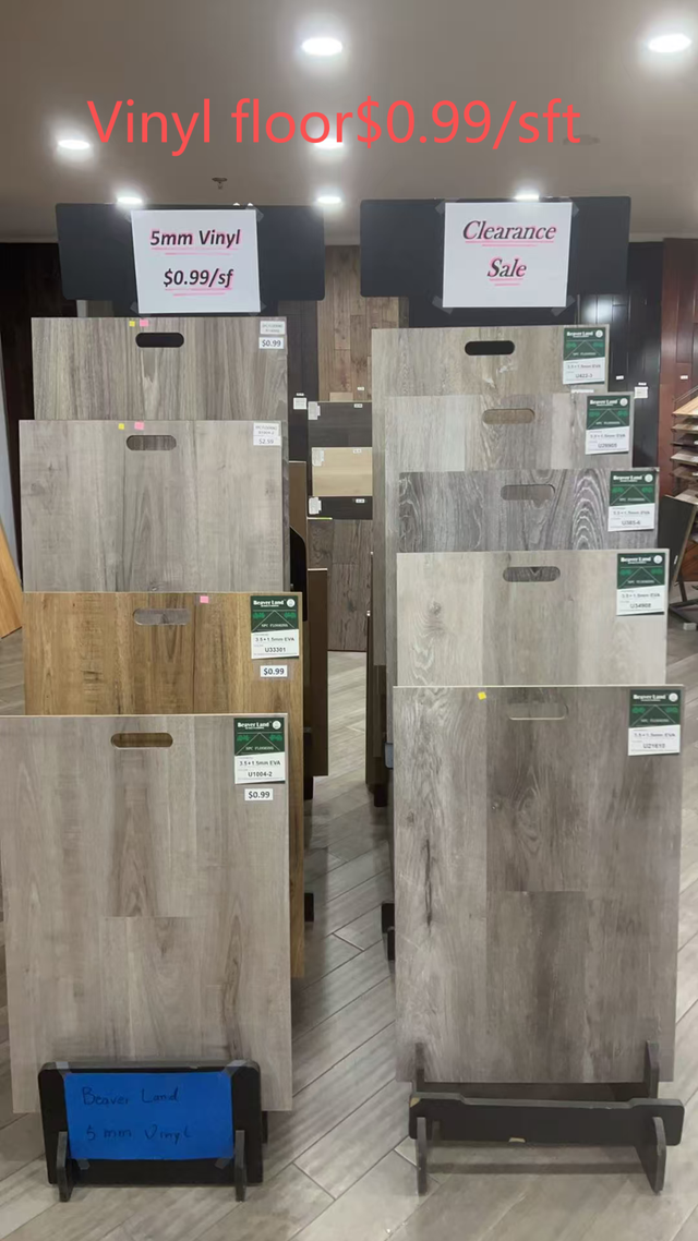 Flooring/stairs wholesale warehouse open to public, Scarborough