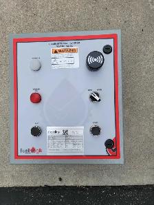 fuel logik combustion air damper alarm panel