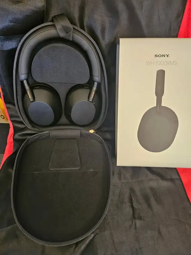Sony WH-1000XM5 Wireless Noise Cancelling Headphones~with box - Photo 3