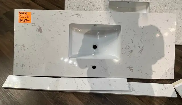 54' Vanity Cabinet & 55" Countertop Demos on Sale- CozyHome in - Photo 6