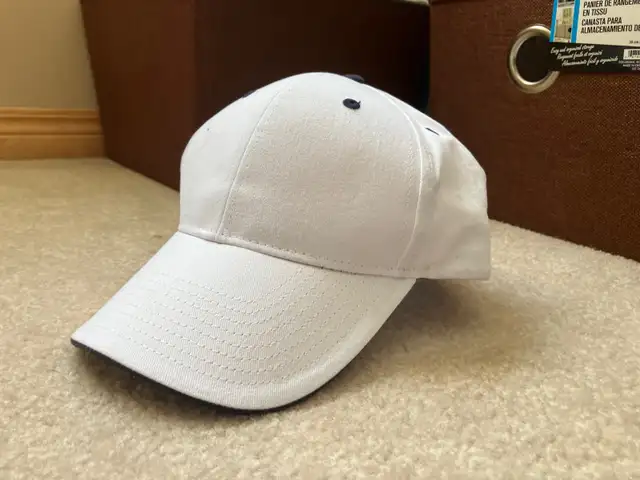 HIT ELITE BASEBALL CAPS - $3 EACH - BLACK OR WHITE - 72 IN TOTAL