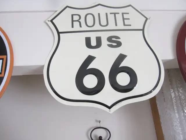 ROUTE 66 METAL SIGNS SOME WITH LIGHTS