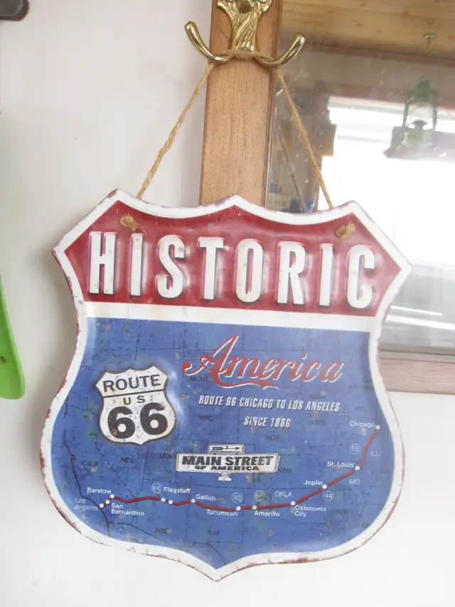 ROUTE 66 METAL SIGNS SOME WITH LIGHTS - Photo 3