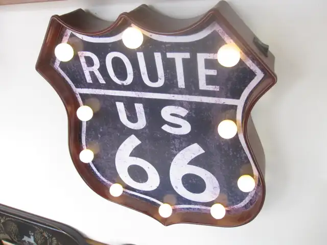 ROUTE 66 METAL SIGNS SOME WITH LIGHTS - Photo 4